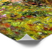 Monet - De Beschutte Weg Poster (Hoek)