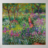 Monet - de Iris-tuin in Giverny 1900