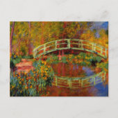 Monet - De Japanse brug Briefkaart (Voorkant)