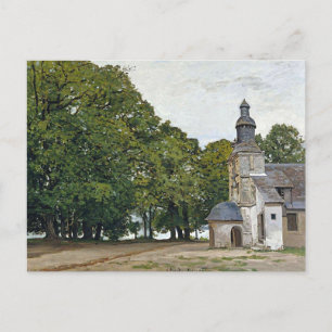 Monet - De kapel Notre Dame de Grace Briefkaart