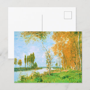 Monet - De lente in Argenteuil, Briefkaart