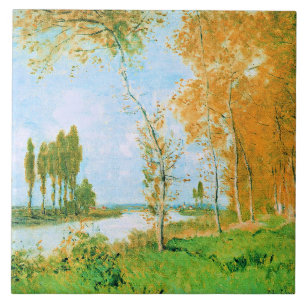 Monet - De lente in Argenteuil, Tegeltje