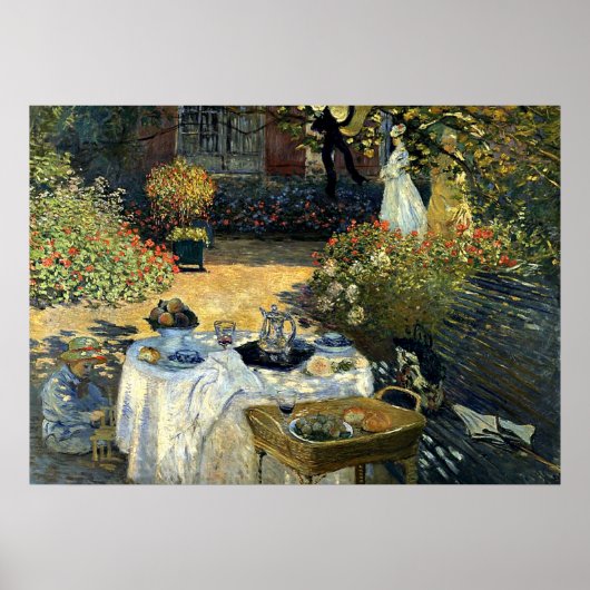 Monet - De Lunch Poster (Voorkant)