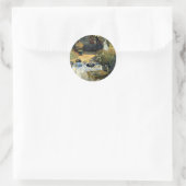 Monet - De Lunch Ronde Sticker (Tas)