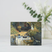 Monet - De Luncheon Briefkaart (Staand voorkant)