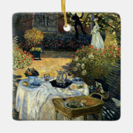 Monet - De Luncheon Keramisch Ornament