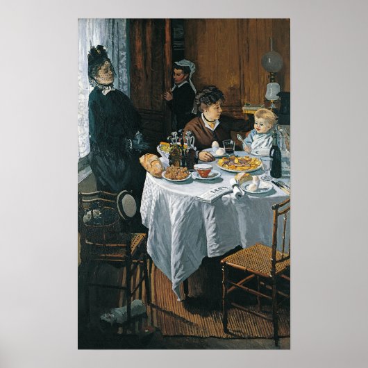 Monet - De Luncheon Poster (Voorkant)