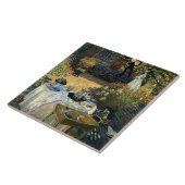 Monet - De Luncheon Tegeltje (Zijkant)