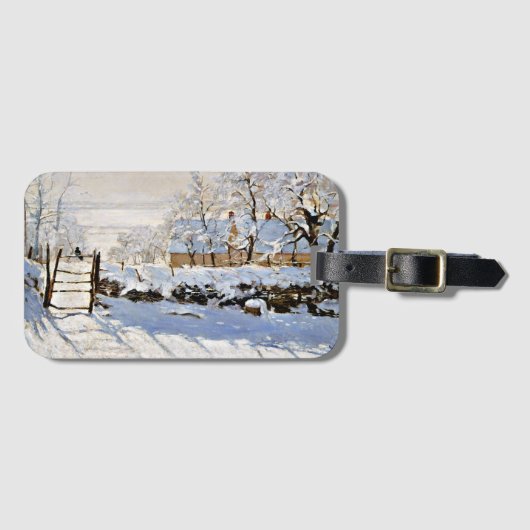 Monet - De Magpie Bagagelabel (Voorkant (horizontaal))