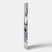 Monet: De Magpie, beroemd schilderij... Case-Mate iPhone Case (Achterkant / Rechts)