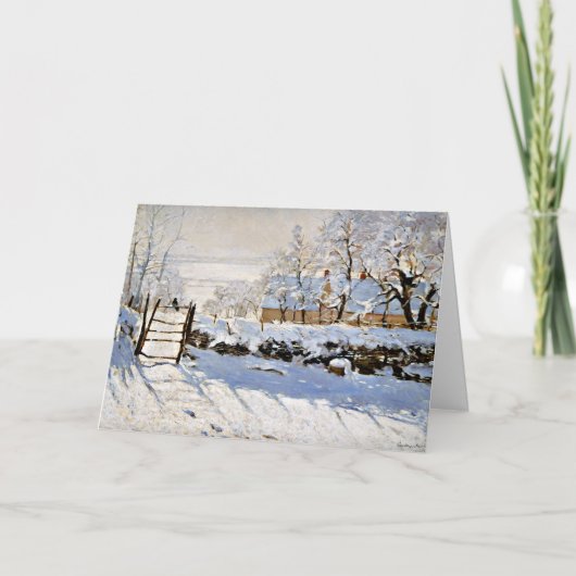 Monet - De Magpie Kaart (Voorkant)