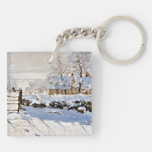 Monet - De Magpie Sleutelhanger