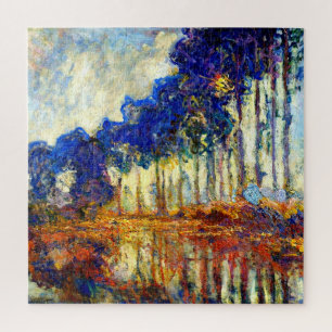 Monet - De Populieren in de Herfst Legpuzzel