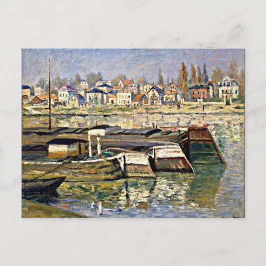 Monet - De Seine in Asnieres Briefkaart (Voorkant)