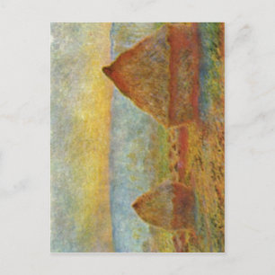 Monet, de Techniek van Claude Heuhaufen 1884? l Briefkaart