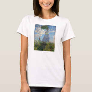Monet de Vrouw van de Promenade met een T-shirt