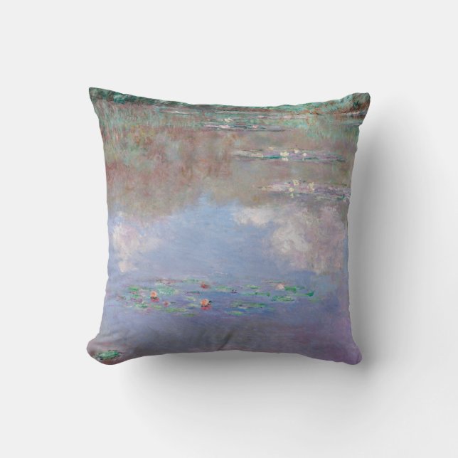 Monet - de waterLily Pond (wolken), Kussen (Voorkant)