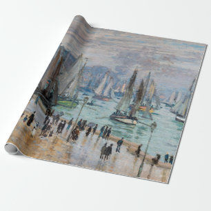 Monet - Fishing Boats Leaving the Harbor, Le Havre Cadeaupapier