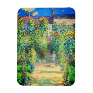 Monet Flower Garden Magneet