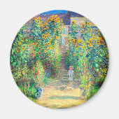 Monet Flower Garden Magneet (Voorkant)