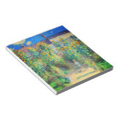 Monet Flower Garden Notitieblok (Schuin)