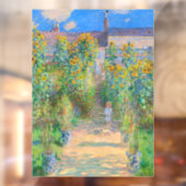 Monet Flower Garden Raamsticker (Vel 2)