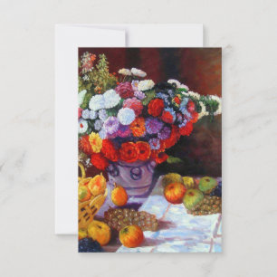 Monet Flowers en Fruit Card