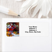 Monet Flowers en Fruit Etiket (Insitu)