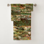 Monet Frans Japans Bridge Giverney Bad Handdoek (Insitu)