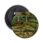 Monet Frans Japans Bridge Giverney Button Flesopener (Voorkant)