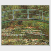 Monet Frans Japans Bridge Giverney Cadeaupapier (Vlak)