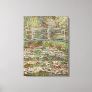 Monet Frans Japans Bridge Giverney Canvas Afdruk