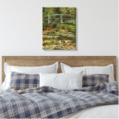 Monet Frans Japans Bridge Giverney Canvas Afdruk (Insitu (Slaapkamer))
