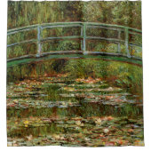 Monet Frans Japans Bridge Giverney Douchegordijn (Voorkant)
