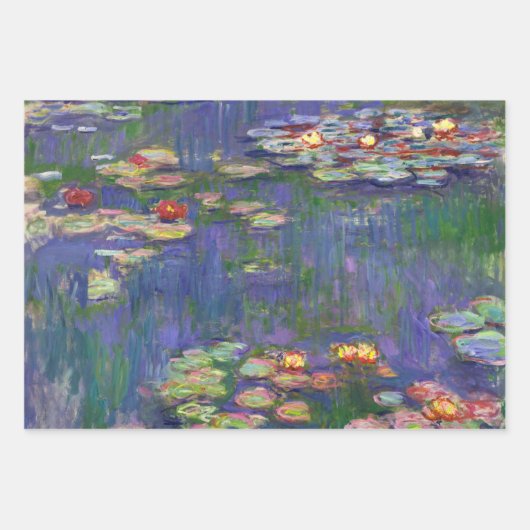 Monet Frans Japans Bridge Giverney Inpakpapier Vel (Voorkant 2)