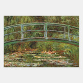 Monet Frans Japans Bridge Giverney Inpakpapier Vel (Voorkant)