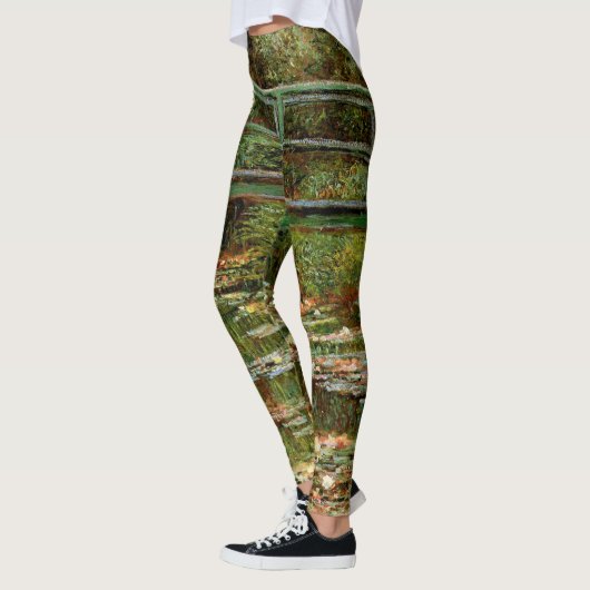 Monet Frans Japans Bridge Giverney Leggings (Links)