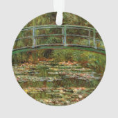 Monet Frans Japans Bridge Giverney Ornament (achterkant)