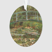 Monet Frans Japans Bridge Giverney Ornament (voorkant)