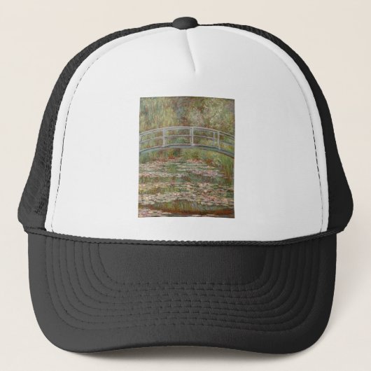 Monet Frans Japans Bridge Giverney Trucker Pet (Voorkant)