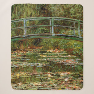 Monet Franse Japanse Brug Giverney Sherpa Deken