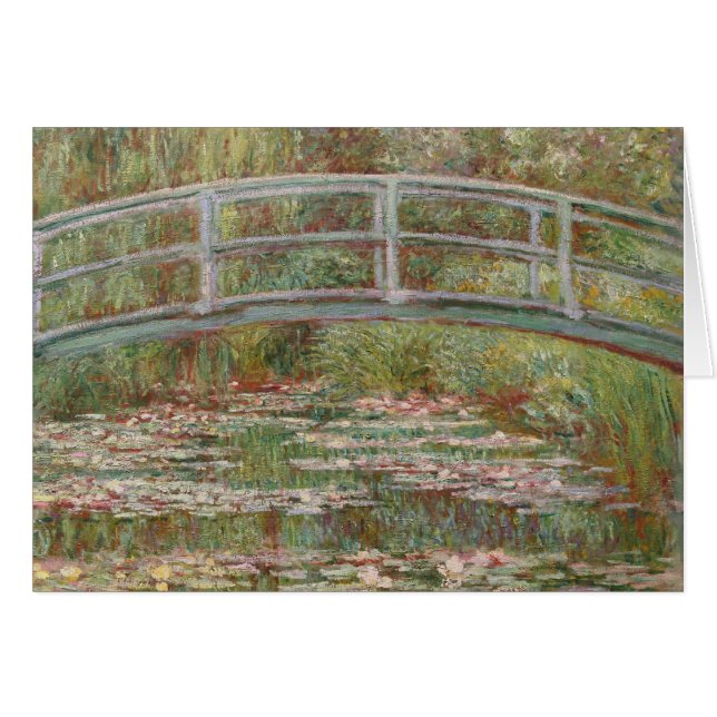 Monet French Japanese Bridge Art (Devant horizontal)