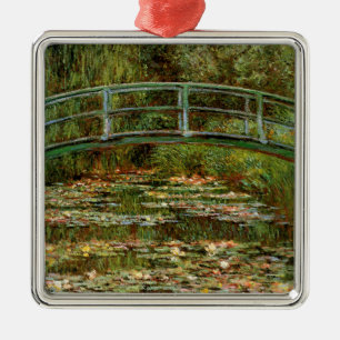 Monet French Japans Bridge Art Metalen Ornament