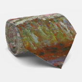 Monet French Japans Bridge Art Stropdas (Opgerold)