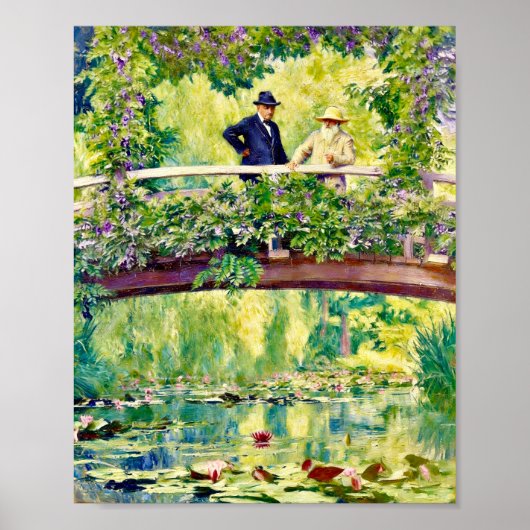 Monet Garden Giverny 1922 Poster (Voorkant)