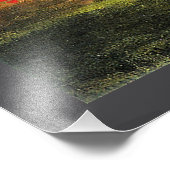 Monet - Garden in Bloom Foto Afdruk (Hoek)