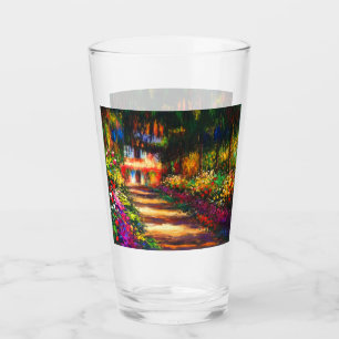 Monet Garden op Giverny Glas