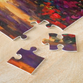 Monet Garden op Giverny Legpuzzel (Zijkant)