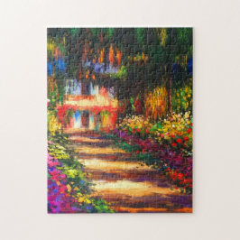 Monet Garden op Giverny Legpuzzel