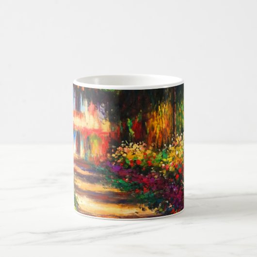Monet Garden op Giverny Magische Mok (Center)